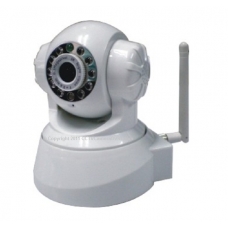H.264 Wireless Pan Tilt IP Camera with IR Cut and Mobile Browsing Support 32G TF SD Card